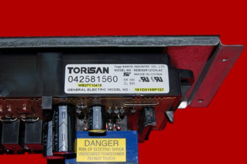 GE Oven Switch Membrane and Control Board - WB27T11076 | WB27T10416 | 191D3159P127 (overlay fair - Black)