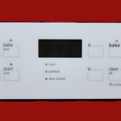Part # A03619506 - Frigidaire Oven Control Board (used, overlay fair - White)