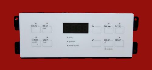 Part # A03619506 - Frigidaire Oven Control Board (used, overlay fair - White)