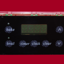 Part # 316222802 - Frigidaire Gas Oven Control Board (used, overlay good - Black)