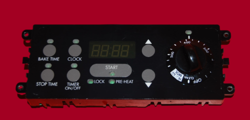 Part # 316101103 - Maytag Oven Control Board (used, overlay good - Black)