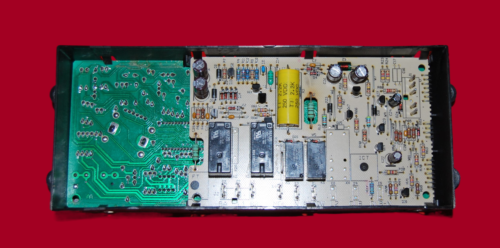 Part # 31-32106801-0 - Maytag Oven Control Board (used, overlay good - Bisque)