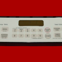 Part # WB27K10221 | 183D9817G001 | GE Gas Oven Control Board (overlay fair - Bisque)