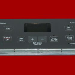 Part # WB27T11487 | 164D8450G034 | GE Oven Control Board (overlay fair - Dark Gray)