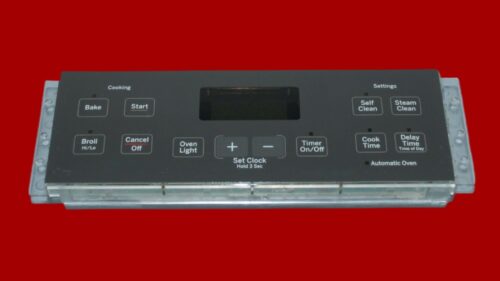 Part # WB27T11487 | 164D8450G034 | GE Oven Control Board (overlay fair - Dark Gray)