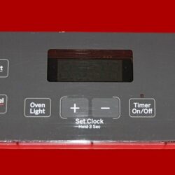 Part # WB27T11487 | 164D8450G034 | GE Oven Control Board (overlay fair - Dark Gray)