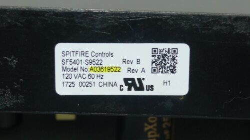 Part # 5304509051 | A03619522 | Frigidaire Oven Control Board (overlay fair - Black)