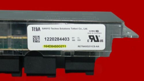 Part # 164D8450G211 | GE Oven Control Board (overlay fair - Black)