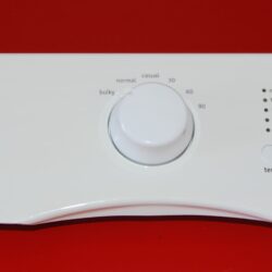 Part # 137345410 | 137070890 Frigidaire Dryer Control Panel And Board (used, condition good - White)