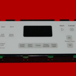 Whirlpool Gas Oven Control Board W10348710 | WPW10348710 | OEM Used Tested (overlay good - White)