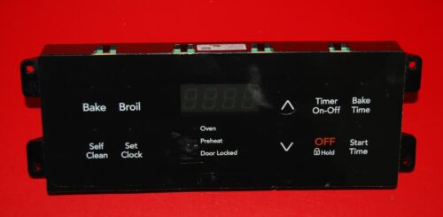 Part # A03619519 - Frigidaire Oven Control Board (used, overlay poor - Black)