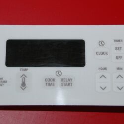 Part # 8273488 - Kenmore Oven Control Board (used, overlay good - Bisque)