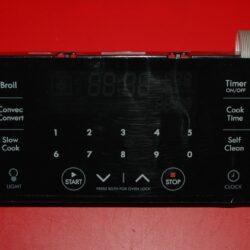 Part # 316650001 - Frigidaire Oven Control Board (used, overlay poor - Black)