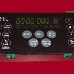 Part # 316462866 Frigidaire Gas Oven Control Board (used, overlay fair - Black)