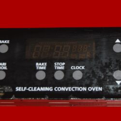 Part # 318013100 | Frigidaire Oven Control Board (overlay fair - Black)