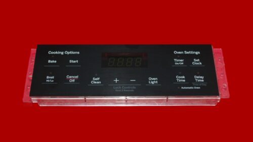 Part # 164D8450G211 | GE Oven Control Board (overlay good - Black)