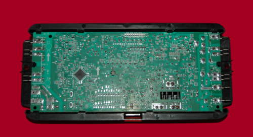 Part # W10348656 Whirlpool Gas Oven Control Board (used, overlay good - Black)