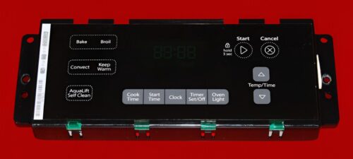 Part # WPW10586736 | W10348707 | Whirlpool Oven Control Board (overlay good - Black)