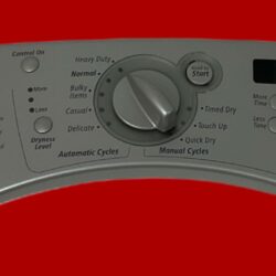 Part # 8579111 | 8554931 | Whirlpool Dryer Control Panel And User Interface Board (condition Fair - Silver)