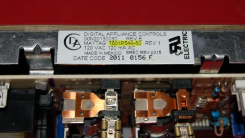 Maytag Oven Control Board 7601P544-60 | 5701M489-60 | OEM Used Tested (overlay good - Bisque)