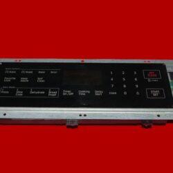 Samsung Gas Oven Touch Panel And Control Board DG34-00027D | DG92-01107A | OEM Used Tested (overlay fair - Black)