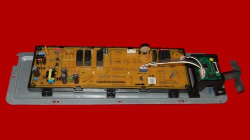 Samsung Gas Oven Touch Panel And Control Board DG34-00027D | DG92-01107A | OEM Used Tested (overlay fair - Black)