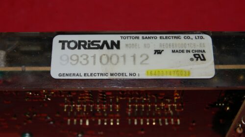 GE Oven Control Board 164D3147G038 OEM Used Tested (overlay fair Black)