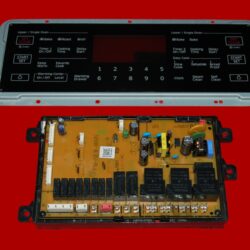 Samsung Oven Switch Membrane And Main Board - DE92-03960J | DE92-02439L (overlay fair - Black)