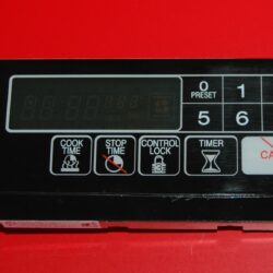Part # 7601P567-60 - Maytag Oven Control Board (used, overlay good - Black)