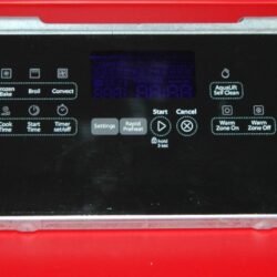 Part # W10840425 | W10900999 Whirlpool Oven Control Panel And Board (used, overlay fair - Black)
