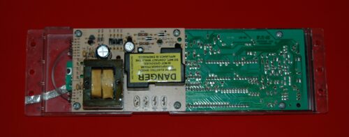 Part # 164D3143G001 - GE Oven Control Board (used, overlay fair - Black)