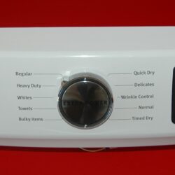 Part # W11314476 | W11186267 Maytag Dryer Control Panel And Boards (used, condition good - White)