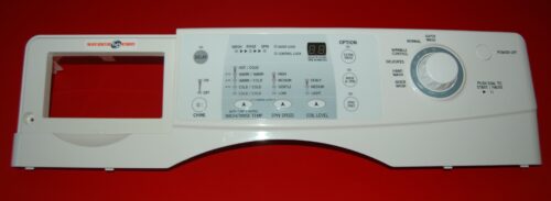 Part # W10175951 | W10273828 Whirlpool Front Load Washer Control Panel And Board (used, condition good - White)