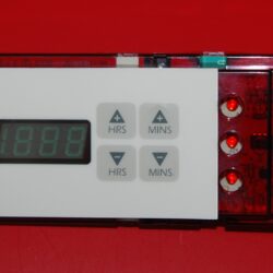 Part # 31771301 - Amana Gas Oven Control Board (used, overlay fair - Bisque)
