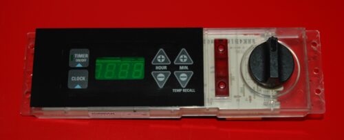Part # 164D3147G038 - GE Oven Control Board (used, overlay fair - Black)