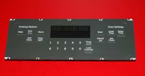 Part # WB27X29062 | 191D8545G062 - $GE Oven Control Board (used, overlay fair - Dark Gray)