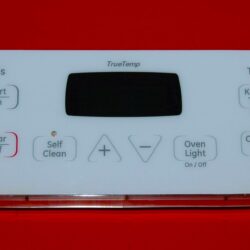 Part # WB27K10338 | 164D8450G002 - $69 GE Gas Oven Control Board (used, overlay fair - White)