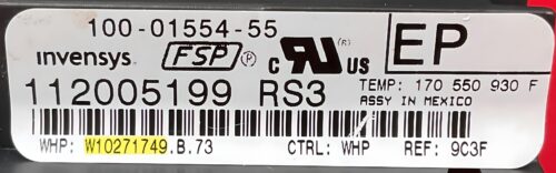 Part # WPW10476687 | W10271749 | Whirlpool Oven Control Board (overlay excellent - White)