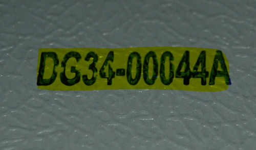 Part # DG34-00044A | DE94-03926B Samsung Oven Switch Membrane And Board (used, overlay fair - White)