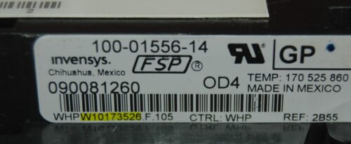 Part # WPW10424330 | W10173526 | Whirlpool Gas Oven Control Board (overlay fair - White)