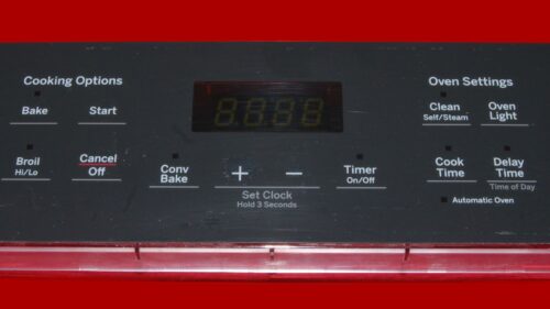 Part # WB27X29088 | 164D8450G170 | GE Oven Control Board (overlay fair - Dark Gray)