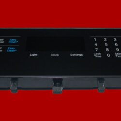 Part # EBR80595302 | EBR80595302 | EBR87050402 - $LG Oven Touch Panel And Control Board (used, overlay very good - Black)