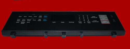 Part # EBR80595302 | EBR80595302 | EBR87050402 - $LG Oven Touch Panel And Control Board (used, overlay very good - Black)