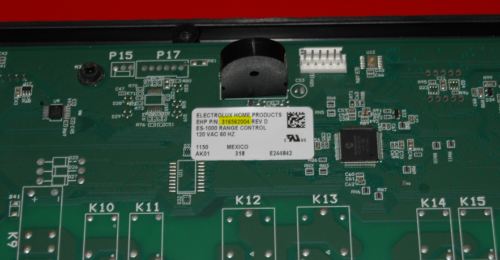 Part # 316549114 | 316562004 - $Frigidaire Oven Membrane And Control Board (used, overlay fair - Gray)