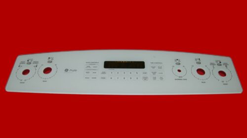 GE Oven Control Panel and Control Board WB29T10032 | WB27T10484 | OEM Used Tested (overlay good - Bisque)