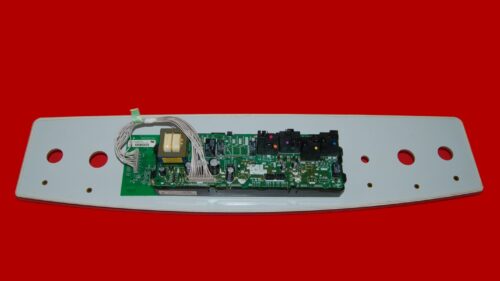 GE Oven Control Panel and Control Board WB29T10032 | WB27T10484 | OEM Used Tested (overlay good - Bisque)