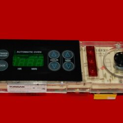 GE Oven Control Board - Part # WB27X10311 | 164D3147G040 (overlay fair - Black)