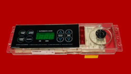 GE Oven Control Board 164D3147G040 | WB27X10311 | OEM Used Tested (overlay fair - Black)