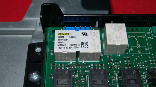 Part # W10347930 | WPW10340304 | Whirlpool Oven Switch Membrane And Control Board (overlay fair - Gray)