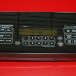 Part # WB36T10602 | WB27T10400 - $GE Control Panel And Control Board (used, overlay Good - Black)